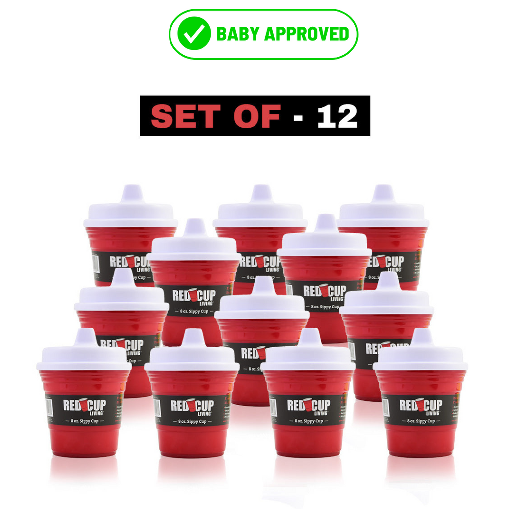 8oz Unbreakable Kids Sippy Cup - Premium Quality, Easy-to-Hold, Perfect for Tummy Time